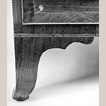 Fig. 60: Detail of the desk in Fig. 58.