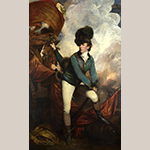 Fig. 2: “Colonel Banastre Tarleton” by Sir Joshua Reynolds (1723–1792), 1782. Oil on canvas; HOA: 92-15/16”, WOA: 57-1/4”. Collection of the National Gallery (London, England), Acc. NG5985, Bequeathed by Mrs. Henrietta Charlotte Tarleton.
