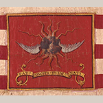 Fig. 22: Detail from the regimental standard illustrated in Fig. 21.