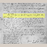 Fig. 7: 1822 Will of Spencer Gray in which he calls out “my friend David Jarboe.” Alexandria County Will Book K, 1821–1831, p. 78.