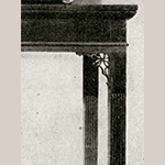 Fig. 17: Detail of sideboard table illustrated in Fig. 16.