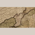 Fig. 19: Detail of the map in Fig. 18 showing Burke Co., Haywood Co., and Lincoln Co. in North Carolina.