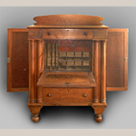 Fig. 23: Table-top secretary bookcase in Fig. 22 (open).