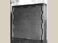 Fig. 34: Drawer bottom from the sideboard illustrated as Fig. 6.