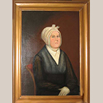 Fig. 3: “Mrs. Dudley (Susannah) Mitchum” attributed to Thomas Jefferson Wright, ca. 1820, Central Kentucky. Oil on canvas; HOA: 36”, WOA: 30”. Location unknown; recorded by the Tennessee Portrait Project, the National Society of The Colonial Dames in the State of Tennessee. Online: http://tnportraits.org/mitchum-mrs-dudley-susannah.htm (accessed 22 December 2014).