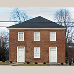 Fig. 14: Big Spring Baptist Church (Versailles, KY), ca. 1819. The building is currently home to the Woodford County Historical Society. Photograph by the author.