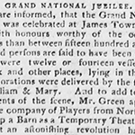 Fig. 4: "Grand National Jubilee," Richmond Enquirer, (Richmond, VA), 19 May 1807.