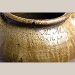 Fig. 15: Detail of inscription on storage jar illustrated in Fig. 14.