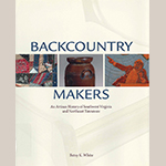 Fig. 3: Dust jacket of "Backcountry Makers" by Betsy White (2013).