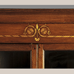 Fig. 8: Detail of inlay on the corner cupboard illustrated in Fig. 6.