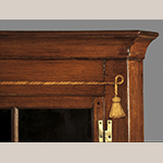 Fig. 9: Detail of inlay on the corner cupboard illustrated in Fig. 6.