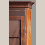 Fig. 10: Detail of inlay on the corner cupboard illustrated in Fig. 7.