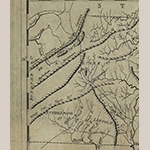 Fig. 18: Detail of the map in Fig. 17 showing Rutherford Co., NC and the Nolichucky River.