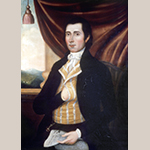 Fig. 22: "Peter Lauck" by Charles Peale Polk, 1799. Oil on canvas; HOA: 36”, WOA: 27”. Private collection; MESDA Object Database file S-5460.