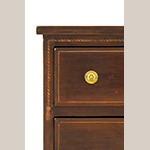 Fig. 70: Detail of inlay on the small-scale chest of drawers illustrated in Fig. 69.