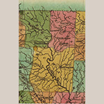 Fig. 1 "Geographical, Statistical, and Historical Map of North Carolina" from "A Complete Historical, Chronological, and Geographical American Atlas" (2nd ed) by Fielding Lucas; (Philadelphia: Henry Charles Carey and Isaac Lea, 1823). HOA 42.23cm; WOA 51.75cm. Courtesy of the State Archives of North Carolina and the North Carolina Department of Cultural Resources’ North Carolina Digital Maps Project.