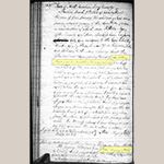 Fig. 6 Bill of sale from Peter Myers to Charles Hunt; "Surry County Inventories and Accounts of Sales, 1784-1809," 155, microfilm NC.C/S.7/MFm.3. MESDA Research Center, Winston-Salem, NC.
