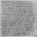 Fig. 4: Detail of Benjamin Waring’s 1763 submission to the court of Gough’s satisfaction of terms for his freedom. “Miscellaneous Records, 1763–1767,” 21 November 1763, Department of Archives and History, Columbia, SC.