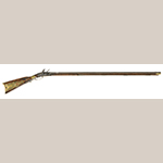 Fig. 7: Rifle made by Jacob Young for William Whitley, 1795–1800, Sumner Co., TN. Collection of the William Whitley House State Historic Site, Stanford, KY.