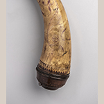 Fig. 40: Detail of Simpson/Mansker powder horn illustrated in Fig. 39.