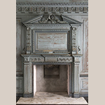 Fig. 20: Chimneypiece in Drayton Hall’s first-floor great hall possibly made by Robert Deans and carved by Henry Burnett, 1750–1752. Photograph by Gary Albert.