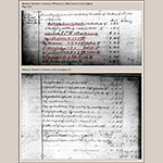 Fig. 2 Inventory of goods and chattels of the estate of Bathurst Skelton in Albemarle, 1 December 1773/16 November 1773. Charles City County Deeds and Wills, 1766–1774, 526–527. MESDA Research Center microfilm VA.C/C.5/MFm.1. Thomas Jefferson submitted a list of objects Martha Jefferson kept from her first marriage to Charles City County, Virginia, as part of the process to settle Bathurst Skelton’s estate. The word “fashion” appears four times on the list, applied to the silver ladle, the dozen teaspoons, the “springten tongs,” and the “gaderoon salts.” The value is comprised of the worth of the material and the cost of workmanship for these particular objects. The inventory is telling us these objects are fancier, or more highly decorated, and therefore more valuable. The use of the term “fashion” to indicate a measure of making is English, and might reflect how the items were listed on their now-missing invoices. The silver objects in the inventory have been underlined.