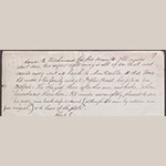 Fig. 28 Excerpt from Isaac Granger Jefferson, “Life of Isaac Jefferson of Petersburg, Virginia, Blacksmith”; 1847; page 9a. Courtesy of Tracy W. McGregor Library, Special Collections, University of Virginia Library, acc. 2041. Granger is a valuable resource for the events connected with the British raid on the governor’s house in Richmond in January 1781. The poignancy of his comments about Thomas Jefferson, the fate of enslaved people, silver, and the words of the Declaration of Independence strike at the heart of the paradox that surrounds Jefferson as a simultaneous slaveholder and champion of liberty.
