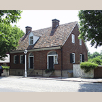 Fig. 22: Christoph Vogler House, 1797, Salem, NC (restored ca. 1955).