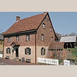 Fig. 24: Winkler Bakery, 1800, Salem, NC (restored 1968).