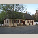 Fig. 28: Community Store, 1775, Salem, NC (restored 1954).