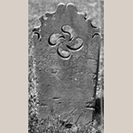 Fig. 8: Reverse of the gravestone in Fig. 7.