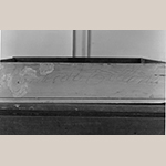 Fig. 35: Mordecai Collins’s signature on the chest in Fig. 34.