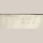 Fig. 24: Reverse of MESDA’s copy of “View on the Potomac” (Fig. 2).