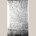 Fig. 13: 1775 land deed with Moses Crawford and Samuel Crawford signatures (Old Book A, Washington County Deeds, 115-123, Washington County Courthouse, Jonesborough, TN).