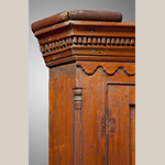 Fig. 31: Detail of cornice of corner cupboard (with surviving elements of the top molding added) illustrated in Fig. 30 (MRF 32,405).