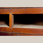 Fig. 34: Detail of drawer divider of corner cupboard illustrated in Fig. 30 (MRF 32,405).