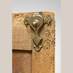 Fig. 39: Detail of lower door latch on corner cupboard illustrated in Fig. 36 (MRF 32,407).