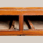 Fig. 45: Detail of drawer runner system on corner cupboard illustrated in Fig. 40 (MRF 32,404).