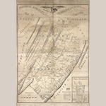 Fig. 1: “Map of Frederick, Berkeley, & Jefferson Counties in the State of Virginia,” surveyed by Charles Varle, engraved by Benjamin Jones, 1809, Philadelphia, PA. Ink on paper; HOA: 33-1/2”, WOA: 24-1/3”. Collection of the Library of Congress, Geography and Map Division, G3883.F8G46 1809 .V3, Washington, DC.