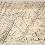 Fig. 6: Back Creek Valley in western Frederick Co., VA detailed from the map illustrated in Fig. 1.