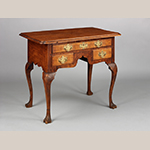 Fig. 8: Dressing table attributed to Seth Pancoast (1718–1792), 1765–1775, Marple Township, Chester Co. (now Delaware Co.), PA. Maple with chestnut; HOA: 30-1/2”, WOA: 36-5/8”, DOA: 23-7/8”. Collection of the Winterthur Museum, Acc. 2012.0011. Museum purchase with funds drawn from the Centenary Fund and partial gift of the Mickel Family and Curtis Fenstermacher.