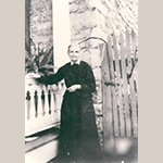 Fig. 16: Annie Hollingsworth (1844–1930), the last Hollingsworth family member to live at Abram’s Delight; unknown photographer, 1910–1920. Collection of the Stewart Bell Jr. Archives, Hollingsworth Family Papers, no. 3-3a wfchs, Handley Regional Library, Winchester, VA.