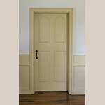 Fig. 26: Four-panel arched door in the James Barrett House (Fig. 24). Photograph by Gary Albert.