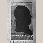 Fig. 70: Profile portrait of Captain William S. Henshaw (1736–1799). Illustrated in Miss Valley Virginia Henshaw, “The Henshaw Family,” West Virginia Historical Magazine Quarterly, vol. 4, no. 2 (April 1904): 162.