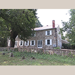 Fig. 94: Waterford Monthly Meeting House, ca.1761, Purcellville, Loudoun Co., VA. Built to replace the original 1740s log structure; used as a private home since 1939. Photograph by the author.