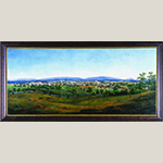 Fig. 109: “View of Winchester, Virginia,” by Edward Beyer (1820–1865), 1856. Oil on canvas; HOA: 31”, WOA: 63-1/4”. Collection of the Museum of the Shenandoah Valley, Acc. 1999.0001. Photograph by Ron Blunt.