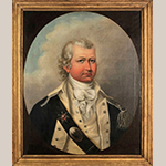 Fig. 1: “Brigadier General William Washington (1756–1818)” attributed to Thomas Coram (1756–1811), ca. 1795. Oil on canvas with original gilt, gesso, and pine frame; HOA: 29-1/2” (34” in frame), WOA: 25” (30” in frame). Private collection.