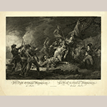 Fig. 9: “The Death of General Montgomery (1738–1775) at Quebec” after John Trumbull (1756–1843), engraved by Christian Wilhelm Ketterlinus (1766–1803), published by Andrew Maverick (1782–1826), New York, 1808. Ink on paper; HOA: 14-11/16”, WOA: 19-15/16”. Library of Congress, 2003666949, Prints and Photographs Division (Washington, DC).
