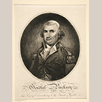 Fig. 11: “Charles Cotesworth Pinckney (1746–1825),” after James Earl (1761–1796), engraved by James Akin and William Harrison Jr., published in Philadelphia, 1799. Ink on paper; HOA: 12-15/16”, WOA: 9-7/16”. Collection of Yale University Art Gallery (New Haven, CT), Mabel Brady Garvan Collection, Acc. 1946.9.825.