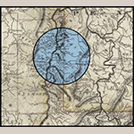 Fig. 2: Detail of Brooke County and surrounding area from the map illustrated in Fig. 1.